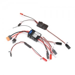 [PROBOAT] 2-in-1 40amp Brushed ESC LT RX 2-3S 