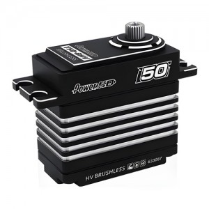 [POWER HD] (1:8 �ֻ�� ����) Metal Case HV, Brushless Servos 50Kg / 0.06sec ��� SSR ����
