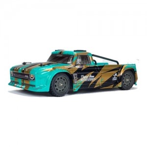 [ARRMA] 1/8 INFRACTION 4X4 MEGA Resto-Mod Truck RTR, TEAL/BRONZE 