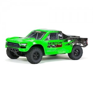 [ARRMA] 1/10 SENTON 4X2 BOOST MEGA 550 Brushed Monster Truck RTR, Green 