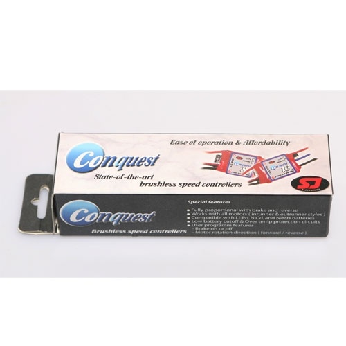[���ܼ�] SJ-1017 [SJ PROPO] CONQUEST Brushless speed controllers 8A