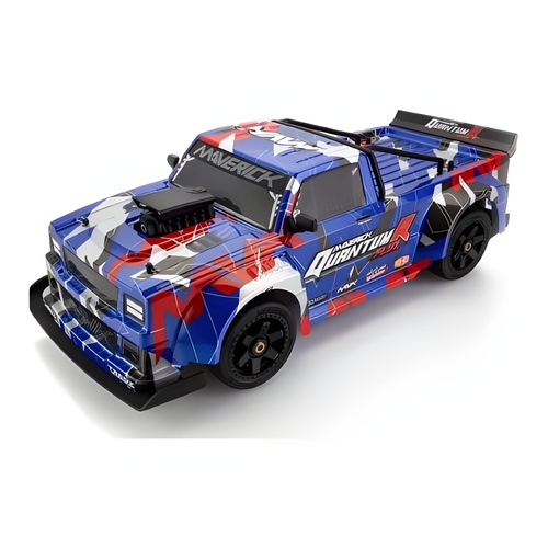 [���ܼ�] 150312-HPI [HPI] - QuantumR Flux 4S 120A 1/8 4WD Race Truck - Blue/Red