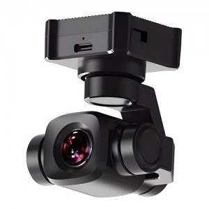 [SIYI] (KC����) A8 �̴� 4K 8MP 6���� UHD ������ 3�� ���� ī�޶� 95g �ʰ淮 / HDMI, RTSP, �̴���, CVBS(AV) ��� ���� Mini Ultra HD 6X Digital Zoom Gimbal Camera with 1/1.7