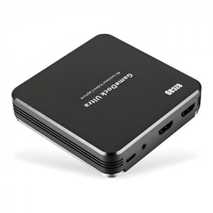 HDMI to USB Video Capture Board (4K 60Hz, Windows/Mac, UVC) HDMI ��µǴ� ������ HD ������ű⸦ USB �� �����ؼ� PC, ��Ʈ������ �ǽð� ������ ���� ���� ��ġ