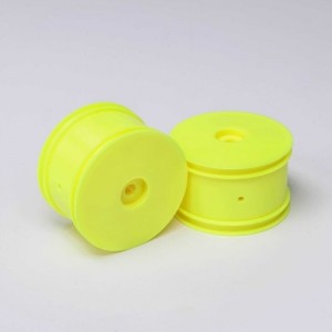 [TEAM LOSI] Rear Wheel, Yellow (2): Mini-B 