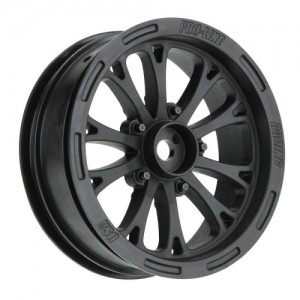 [PROLINE-RACING] 2775-03 1/10 Pomona Drag Spec Front 2.2inch 12mm Drag Wheels (2) Black 