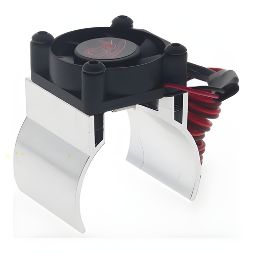[���ܼ�] DTEF03002A [DETAILS TECH] (1:10 ��Ʈ��ũ ��) 36mm Alu RC Car Motor Cooling Fan with Heatsink