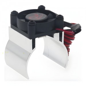 [DETAILS TECH] (1:10 ��Ʈ��ũ ��) 36mm Alu RC Car Motor Cooling Fan with Heatsink 