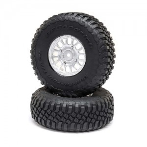 [TEAM LOSI] BFG KM3, Front, Rear 2.2/3.0 Premounted ,12mm (2): RZR Rey 