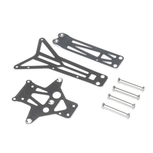 [���ܼ�] LOS230105 [TEAM LOSI] Top Chassis Brace and Standoffs, Front/Rear: RZR Rey