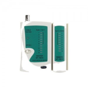 PROKIT (MT-7051N) ���̺� �׽��ͱ� RJ45 TIA568A/B, RJ11, RJ12 �� ��BNC���̺� 