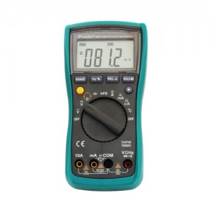 PROKIT (MT-1217) ������ �׽��ͱ�, 3 3/4 Auto Range, AC/DC/����/����/����/�µ�/�����뷮, ����, ����, LCD ���÷��� 