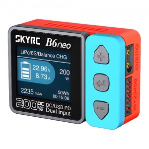 [SKYRC] B6 �׿� ����Ʈ ������ (DC 200W / 20A) B6neo Compact Charger