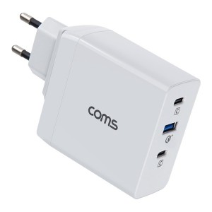 [Coms] 90W 3��Ʈ GaN �ʰ��� ������ USB-C PD3.0 QC4.0 (���� USB-C Ÿ�� ���̺� ����) B6 Neo ������ ������, MK15 ������ ������
