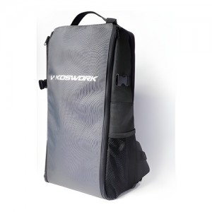 [KOSWORK] RC Car Expandable Backpack (1/8 Buggy, 1/10 Buggy, Truck, Touring & Crawler) Black 