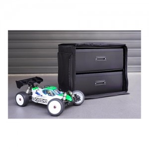 [KOSWORK] 1/8 Dual Drawer PP Frame Buggy/Onroad Car Bag (1/8, 2 Large) 