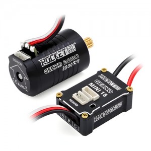[SURPASS HOBBY] Gecko 2030 Sensored ESC Combo Set for 1/18 Crawler Car (3500KV) 