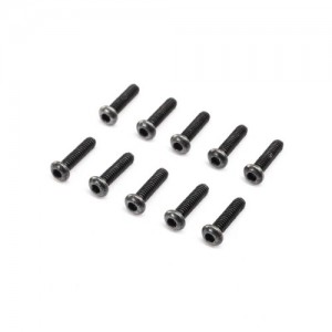[TEAM LOSI] Button Head Screws, M2 x 8mm (10) 