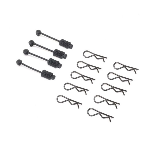 [���ܼ�] LOS266000 [TEAM LOSI] Body Clip (10) & Leash (4): Promoto-MX