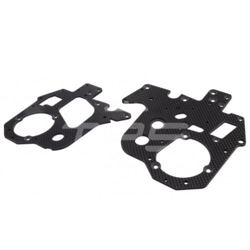 [���ܼ�] LOS361000 [TEAM LOSI] Carbon Chassis Plate Set: Promoto-MX