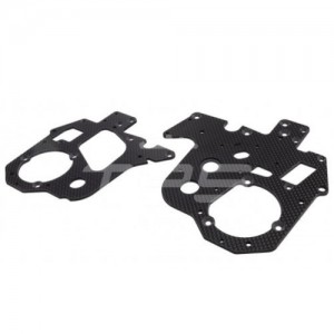 [TEAM LOSI] Carbon Chassis Plate Set: Promoto-MX 