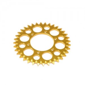 [TEAM LOSI] Hub Chain Sprocket, Gold: Promoto-MX 