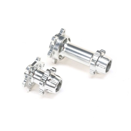 [���ܼ�] LOS362005 [TEAM LOSI] Aluminum Hub Set, Machined, Silver : Promoto-MX