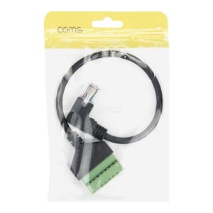 Coms �͹̳� ��ȯ ���̺� RJ45 M / 8Pin �͹̳� ���� ���� 
