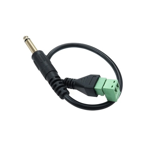 [���ܼ�] NB791 Coms �͹̳� ��ȯ ���̺�, 6.3mm ��� Mono Male to 2pin �͹̳� ����, ���� ��ȯ