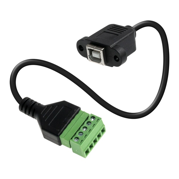 [���ܼ�] TB376 Coms �͹̳� ��ȯ ���̺� 30cm, USB 2.0 BŸ��(Female) to 5Pin �͹̳�, ��Ʈ��