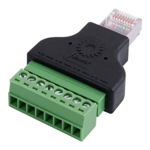 Coms �͹̳� ��ȯ(RJ45) RJ45 M/8Pin �͹̳� 