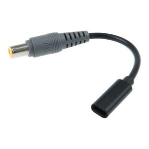 Coms USB 3.1 Type C ��Ʈ�� ������ȯ ���� ���̺� 15cm CŸ�� PD to DC 7.9 5.5 
