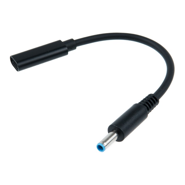 [���ܼ�] IF975 Coms USB 3.1 Type C ��Ʈ�� ������ȯ ���� ���̺� 15cm CŸ�� PD to DC 4.5/3.0 HP