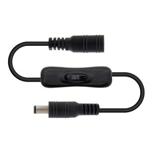 Coms DC ���� ����ġ(On/Off ��ư) / DC 5.5(2.1) MF / 30cm / DC ��ȯ ���̺� 