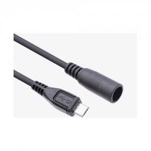 Coms Micro 5Pin ���� ��ȯ(DC 5.5/2.1) ���̺� 15cm 