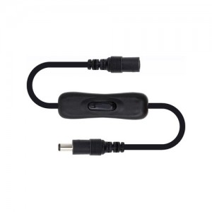 Coms DC ���� ����ġ(On/Off ��ư) / DC 5.5(2.1) MF / 30cm 