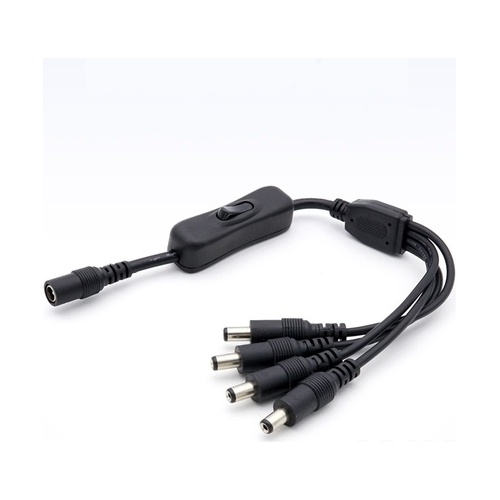 [���ܼ�] NB812 Coms DC ���� �й��(On/Off ��ư) / 4�й� / DC 5.5(2.1) MF / 35cm