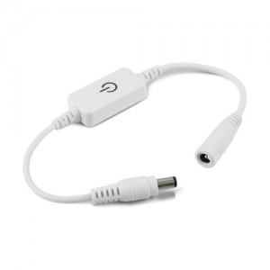 Coms DC ���� ���̺�(On/Off ��ġ��ư) White DC 5.5 ����, 30cm 