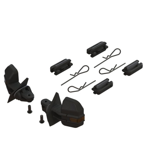 [���ܼ�] ARA480062 [ARRMA] ARA480062 Wing mirror and door handle set