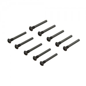 [ARRMA] ARA702013 Button Head Screw Pin M3x24mm (10pcs) 