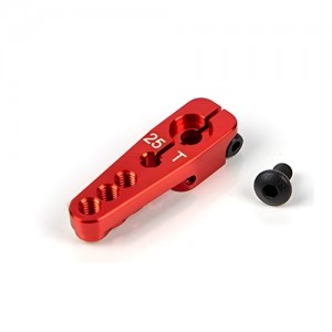 [TR] High Torque 25T Metal Steer Servo Horn Set (30mm/RED) 
