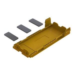 [ARRMA] ARA320797 Battery Door Set, Orange 
