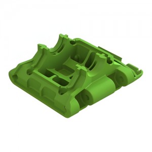 [ARRMA] ARA320792 Rear Lower Skid/Gearbox Mount, Green 