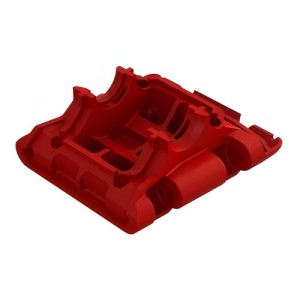 [ARRMA] ARA320778 Rear Lower Skid/Gearbox Mount, Red 