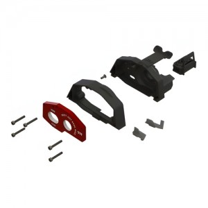 [ARRMA] ARA311169 Aluminum Center Diff Motor Mount Set 