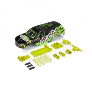 [ARRMA] ARA402349 GORGON Painted Decaled Body Set, Fluorescent Yellow 