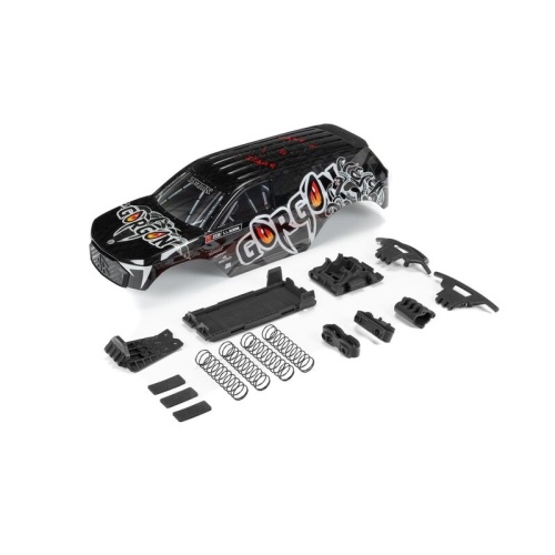 [���ܼ�] ARA402353 [ARRMA] ARA402353 GORGON Painted Decaled Body Set, Gun Metal