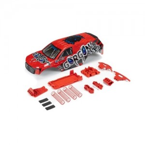 [ARRMA] ARA402351 GORGON Painted Decaled Body Set, Red 