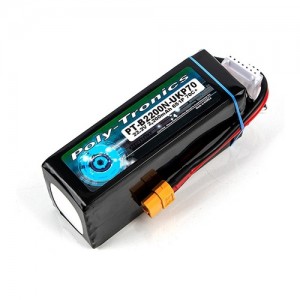PT-B2200N-UKP70 (22.2V 2200mAh 6S1P 70C /JST-XT) ��Ƭ ������ ���͸� (XT60��) 