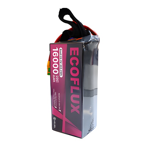 [���ܼ�]  [ECOFLUX] 22.2V 16000mAh 20C ��Ƭ������ ���͸� - XT90